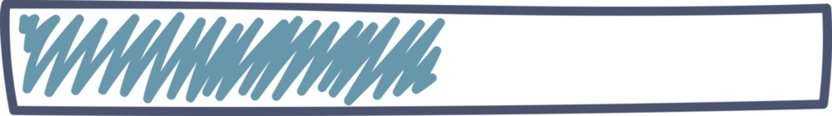 Handdrawn Loading Bar Progress Indicator