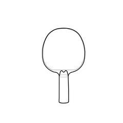  Ping pong ball racket 