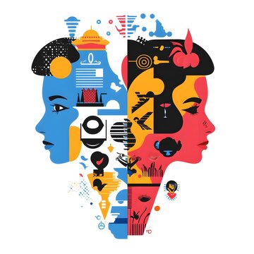 recommend clip art: gender  race  and equality symbols
