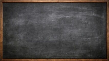 Aerial view of black chalkboard background resembling textured canvas