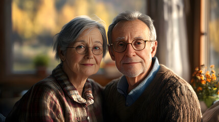 Retired couple enjoying peaceful life after years of smart financial investments