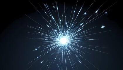 Fototapeta premium fireworks on the night sky