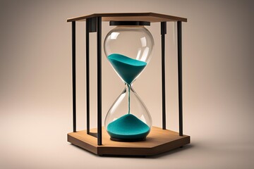 glass sand clock