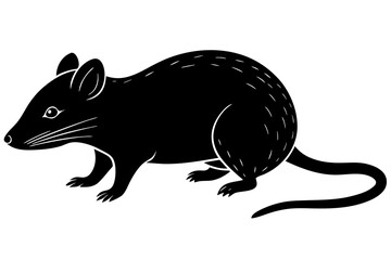  pygmy silhouette vector art illustration