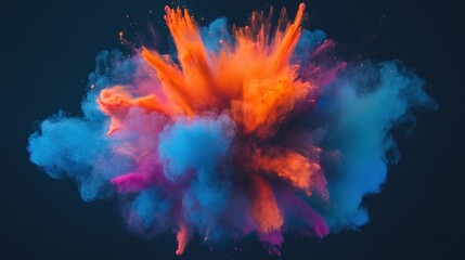 Abstract Color Explosion