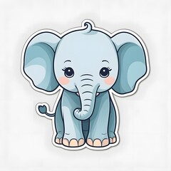 cute elephant coloring book