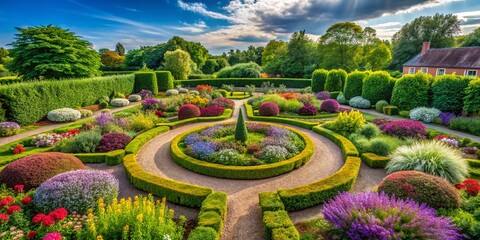 Stunning Circular Gardens in Denmark Showcasing Vibrant Flora and Unique Landscape Design Features
