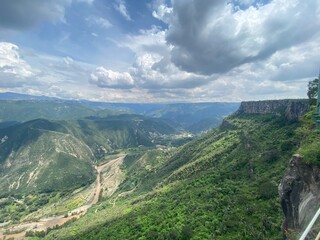 Naklejka premium Mountain landscape 