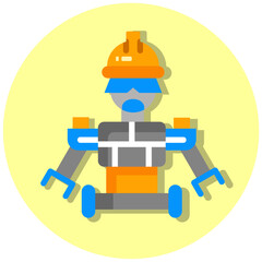 Fototapeta premium Robotics Icon