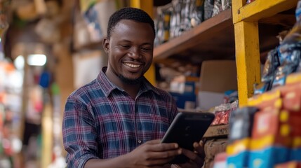 Sub-Saharan African professionals utilizing digital currency in developing nations, enabling financial inclusion and access