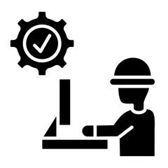 Fototapeta premium Testing Icon