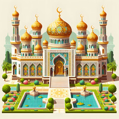 Beautiful Golden Palace
