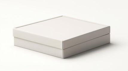Fototapeta premium Smooth offset box with a magnetic closure, offering a clean, sleek appearance with no printing magnetic closure, seamless design