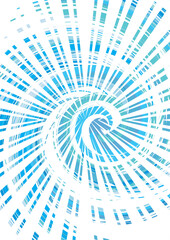 The background image is in blue tones. Alternate with straight lines, used in graphics.