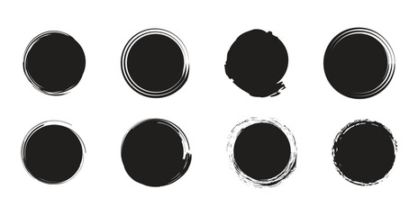 circle grunge texture