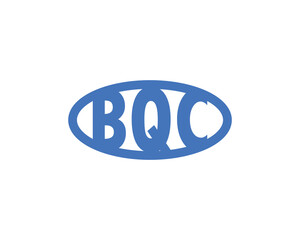 BQC logo design vector template. BQC