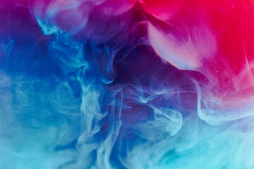 Abstract Colorful Smoke