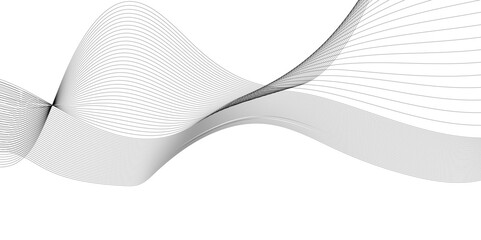 Abstract wave line business background. Thin line wavy abstract vector background. Curve wave seamless pattern. Wavy sound and curve line background.