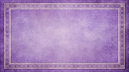 A Lavender Background with a Decorative Frame of Square Tiles