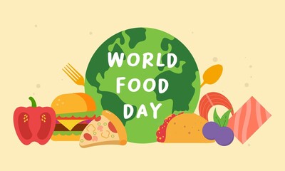World food safety day celebration vector design illustration
