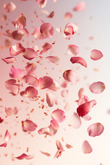 red hearts background