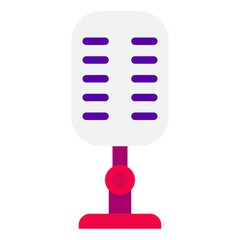 Microphone Creative Agency icon illustration 