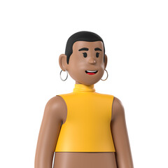 African People 3d Avatar Character