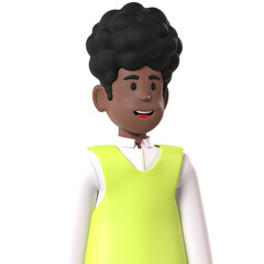 African People 3d Avatar Character