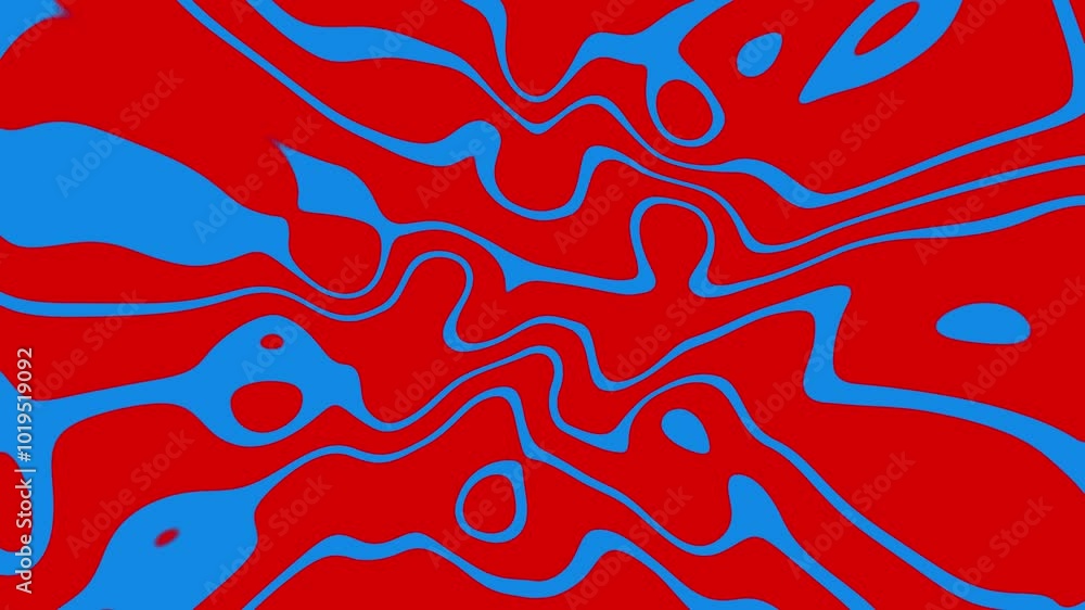 Poster abstract fluid texture of swirling liquid chrome metal waves with motion light effect. liquid backgr