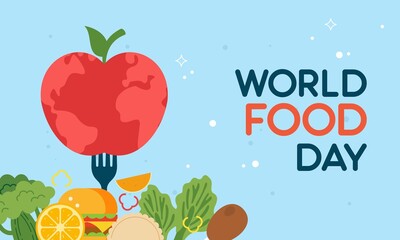 World food safety day celebration vector design illustration