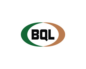 BQL logo design vector template. BQL