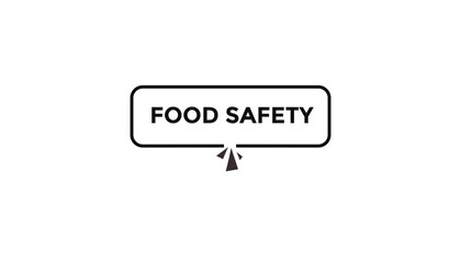 Food safety web banner templates. Vector Illustration 
