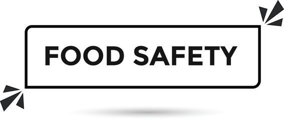 Food safety web banner templates. Vector Illustration 
