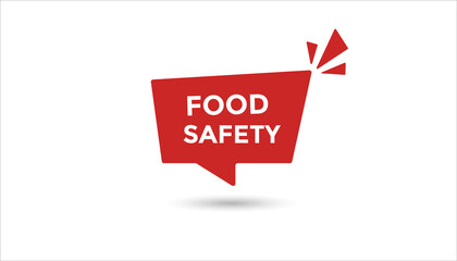 Food safety web banner templates. Vector Illustration 
