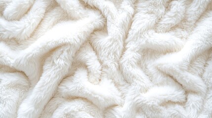 White Fluffy Texture