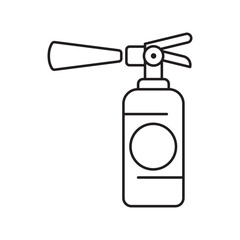 Obraz premium fire extinguisher icon outlines