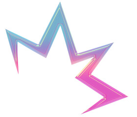 Y2k Style Abstract Shapes