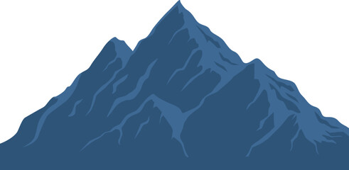 Mountain Silhouette Illustration