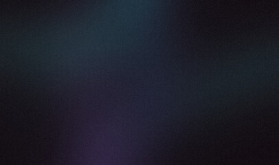 Dark purple color spot grainy gradient with spotlight backdrop design. Elegant black multicolored noisy gradient, bright, shine, glow, noise, grain effect banner and poster