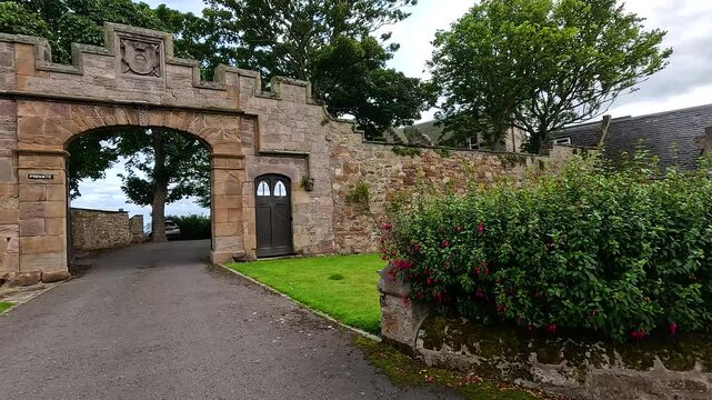 Historic Stone Archway in Crail