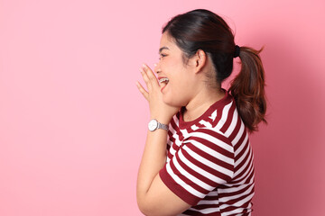 Woman with Braces