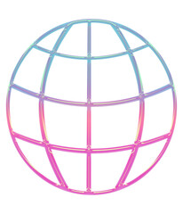 Y2k Style Abstract Shapes