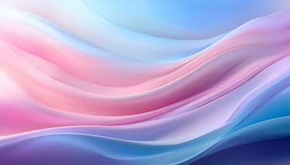 Obraz premium 柔らかなピンク、ブルー、ラベンダーなどのパステルカラーがスムーズに混ざり合うグラデーションの背景