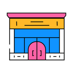 waxing salon hair depilation line icon vector. waxing salon hair depilation sign. isolated symbol illustration