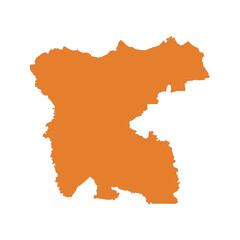 REALISTIC MAP OF TANGERANG (KABUPATEN TANGERANG), BANTEN (PROVINSI BANTEN), INDONESIA CITY-REGENCIES MAP