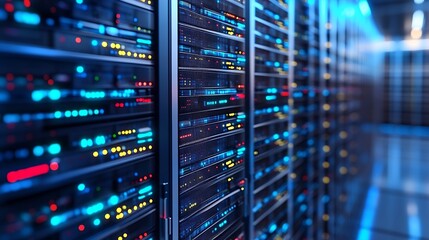 Data exchange digital technology background software development cloud computing Business Intelligence global network Data analysis technician team computer programming internet techno : Generative AI