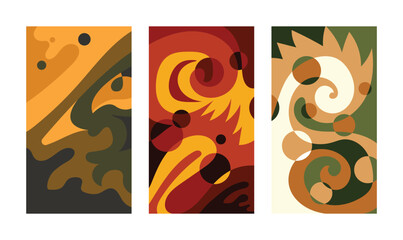 Vector Colorful liquid and fluid background