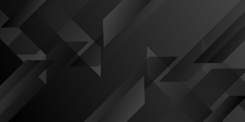 Abstract lines pattern technology on gray gradients background. Modern gray abstract vector long banner background. Vector illustration abstract graphic design banner pattern background template.