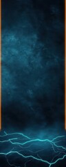Fototapeta premium Abstract blue lightning background, perfect for creative projects and designs.