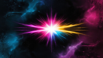 Naklejka premium background with stars